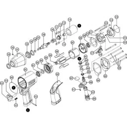 TONE Parts Air Impact Wrench Ai3120 Valve spring, AI035-picture-14