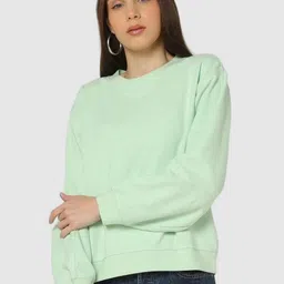 GAP Women Round Neck Sweatshirt-picture-2
