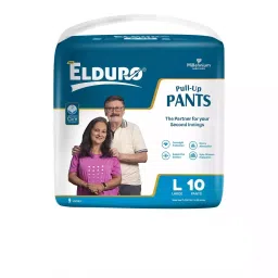ELDURO Premium Unisex Adult Pant Diapers with Aloe Vera L Size, (Pack of 10 Pcs)-picture-21