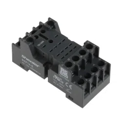 RS PRO Relay Socket DIN Rail Mount 300V Model No. 1217802 image 2