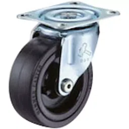 TAKIGEN Pressable Caster Rubber 392N Allowable Loads, K-420G-65-R image 2