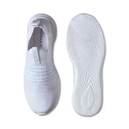 Neemans Men's White Everyday Glide Slip On Walking Shoes image 4