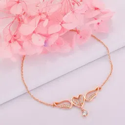 GIVA Love is EveryWhere 92.5 Sterling Silver Wings of Love Bracelet for Women & Girls-picture-36