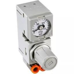 SMC 6 Dia. mm Pneumatic Regulator - 0.05MPa to 0.7MPa, 1MPa max. input, ARM10F1-20GP-picture-11
