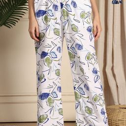 TAG 7 Pack Of 2 Printed Cotton Mid-Rise Lounge Pants-picture-20