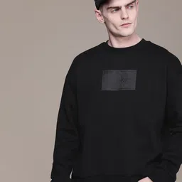 Calvin Klein Jeans Brand Logo Print Knitted Comfort Fit Sweatshirt-picture-40