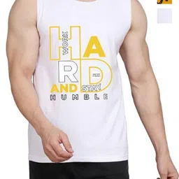 WOOSTRO Men Pack Of 2 Typography Printed Round Neck Cotton Slim Fit T-shirts-picture-33