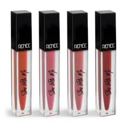 RENEE Stay With Me Matte Liquid Lipstick Juicy Berries - Set of 4-picture-10