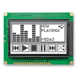 MIDAS DISPLAYS LCD GRAPHIC DISPLAY, 160 X 80, WHITE, MC160080A6W-FPTLW-picture-17