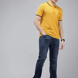 U.S. Polo Assn. Pure Cotton Slim Fit Polo Collar T-shirt image 2