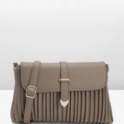 DressBerry Structured Pleated Sling Bag image 1