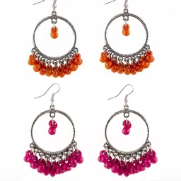 Creative Frogs Women Pink Earrings-picture-18