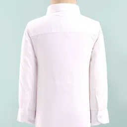 Robo Fry Full Sleeves Checks 3 Pieces Party Suit with Bow - Light Pink image 2