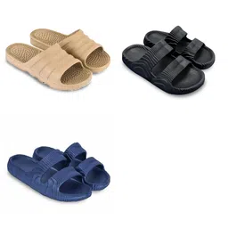 Feel alive Men Set Of 3 Self Design EVA Casual Sliders Flip Flops-picture-19