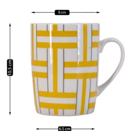 Kookee Printed Ceramic Tall Coffee or Tea Mug with handle - 325ml (R4970-D) image 5