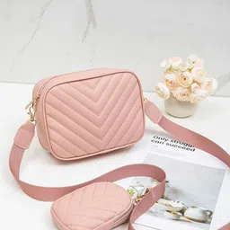 CORSICA Women PU Structured Handheld Bag with Quilted-picture-33