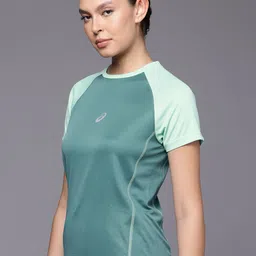 ASICS Raglan Sleeves Colorblocked Running T-shirt image 5