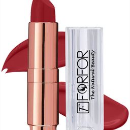 FORFOR Antique Velvet Matte Lipstick - 3.5g - Rose Red 186-picture-48
