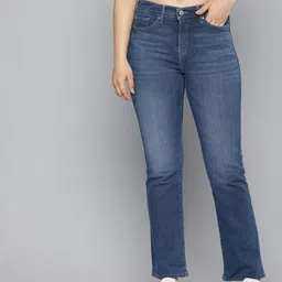 Levis Women 315 Bootcut Light Fade Stretchable Jeans-image-2