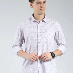 Monte Carlo Abstract Printed Regular Fit Casual Shirt-picture-10