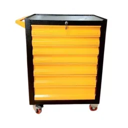 Rimsha 7-Drawer Tool Cabinet with Central Locking & Telescopic Slides 4 Inch (10.16 cm) Wheel Size 650x450x850 mm Mild Steel for Industrial Use-picture-34