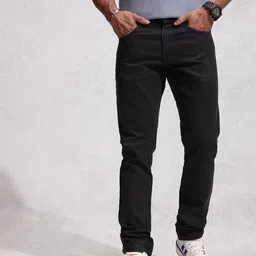 WROGN Men Slim Fit Light Fade Stretchable Jeans image 5