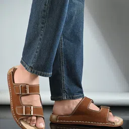 FAV SHOES Men Casual Comfort Sandals with Buckels image 4