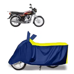 Auto Pearl Two Wheeler Cover for Yamaha Crux - Yellow, Blue-picture-42