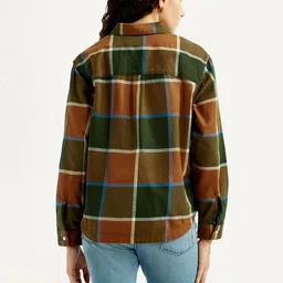 Levis Women Checked Open Front Jacket image 5