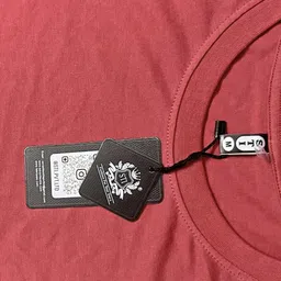 FABRIPPLE Men Solid Round Neck Cotton T-shirt image 5