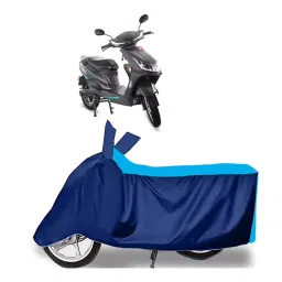 Auto Pearl Two Wheeler Cover for Hero Electric Electric Atria - Cyan, Blue-picture-15