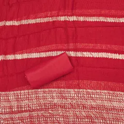 Panzora Women Embroidered Unstitched Dress Material image 2