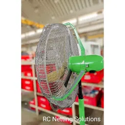 RC NETTING SOLUTIONS Industrial Fan Safety Net Cover for Finger Protection Black Suitable Fan Size 600 mm, RC- NET09 image 4