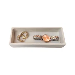 La Trove Cream-Coloured Reusable Jewellery Organiser image 3