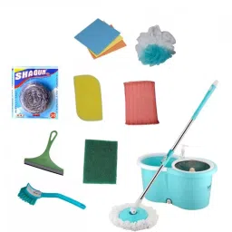 Shagun 7 L Capacity Bucket Mop With Long Handle, Shaguncombo2-picture-13