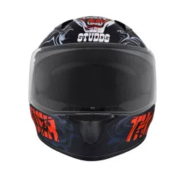Studds N2 Black Large (580 mm) Full Face Helmet, Thunder D9 Decor image 2