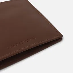 Louis Philippe Men Leather Two Fold Wallet image 2