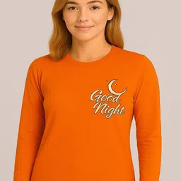 GAB Women Printed Pure Cotton T-Shirt & Trousers Night Suit-image-41