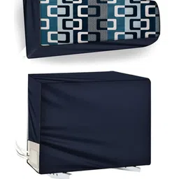 The Furnishing Tree Blue Printed Air Conditioner Cover-picture-18