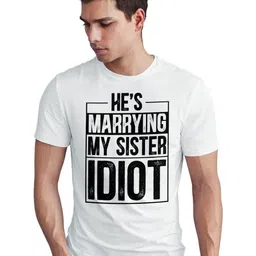 Seekbuylove Men Bio Finish Typography Printed Pure Cotton T-shirt-picture-11