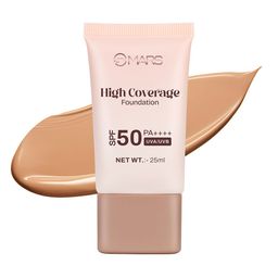 MARS High Coverage SPF50 PA++++ Liquid Foundation 25ml - Deep Tan 08-picture-46