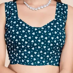 HERE&NOW Printed Ready to Wear Saree image 5