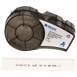 BRADY Continuous Label Roll Cartridge 1/2 inch 21 ft White, 18CA35-picture-15