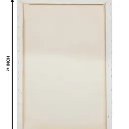 Livin'luxe Off White & Brown Palm Leaf Canvas Wall Art image 3