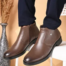 Carlton London Men Leather Chelsea Boots-picture-16