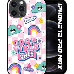 QRIOH Quirky Printed iPhone 12 Pro Max Back Case Mobile Accessories-picture-20