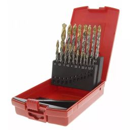 DORMER PRAMET Twist Drill Bit Set 19-Piece for Multi- material 10 mm max 1 Min HSS-TiN Bits, A095201-picture-16