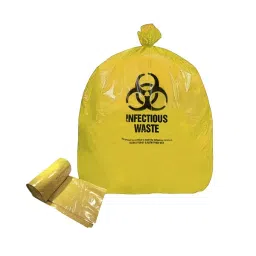 Polywell 36 x 45 inch Biodegradable Grade Yellow Disposable Garbage Bags (2 Kg)-picture-19