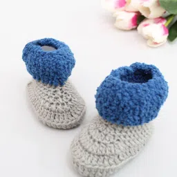 Woonie Unisex Kids Self Design Acrylic Booties image 1