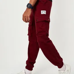 max Boys Pure Cotton Mid Rise Joggers image 4
